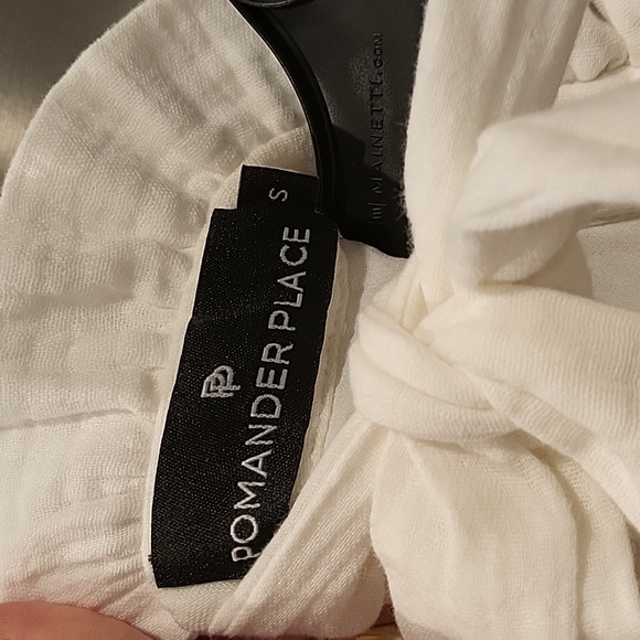 Pomander Place White Gauze Morgan Dress in White - Picture 13 of 13